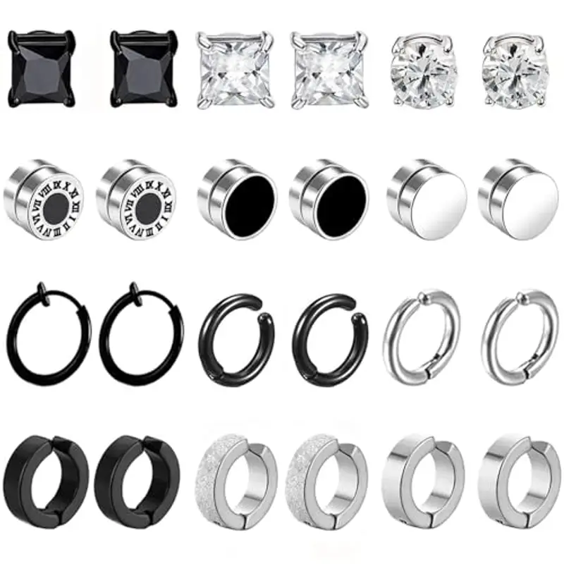 VELESAY Orecchini Uomo Argento 2153340