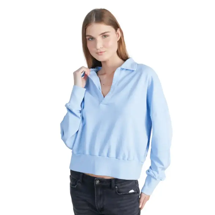 24 Colours Felpa da donna Bleu