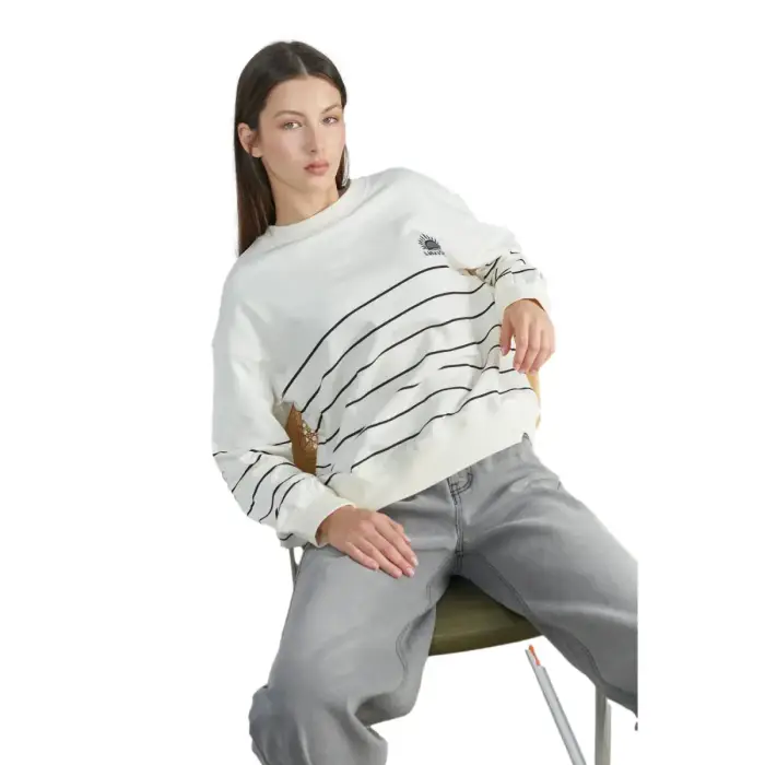 24 Colours Felpa da donna Gris