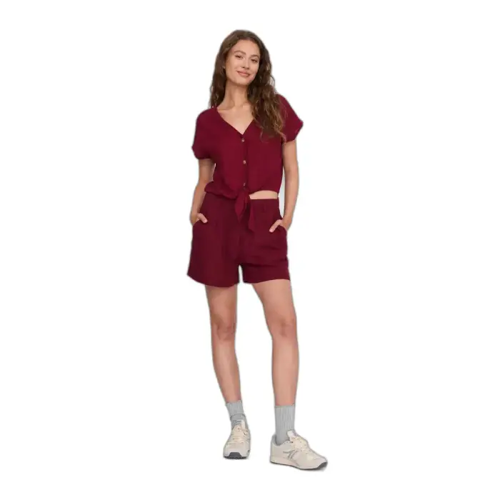 24 Colours Shorts Rouge