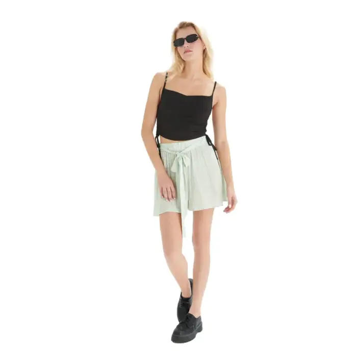 24 Colours Shorts da donna tie-dye Bleu