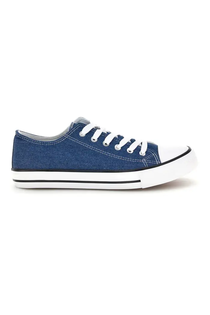 Sneakers blu denim con lacci 2t2l 8011 [DENIM]
