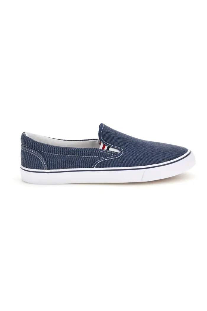 Sneakers Slip-On Denim in Tessuto 2t2l 24X030 [DENIM]