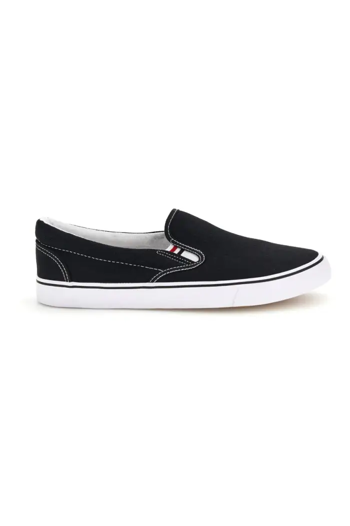 Sneakers Slip-On Nere in Tessuto 2t2l 24X030 [NERO]