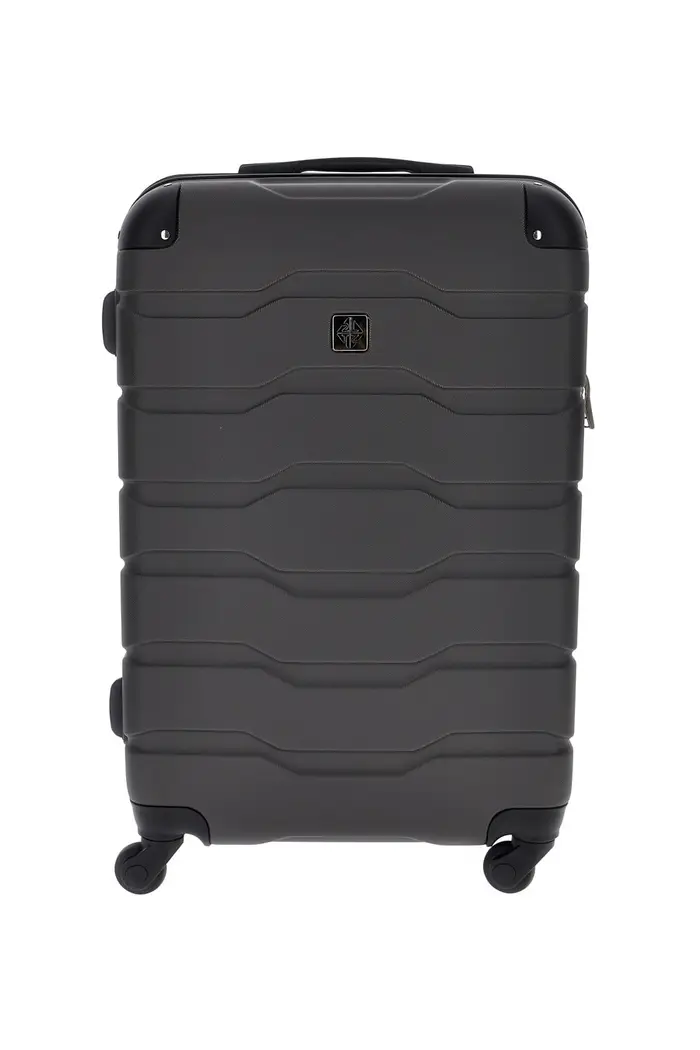 Trolley grande grigio rigido con 4 ruote 2T2L156/G [GRIGIO]