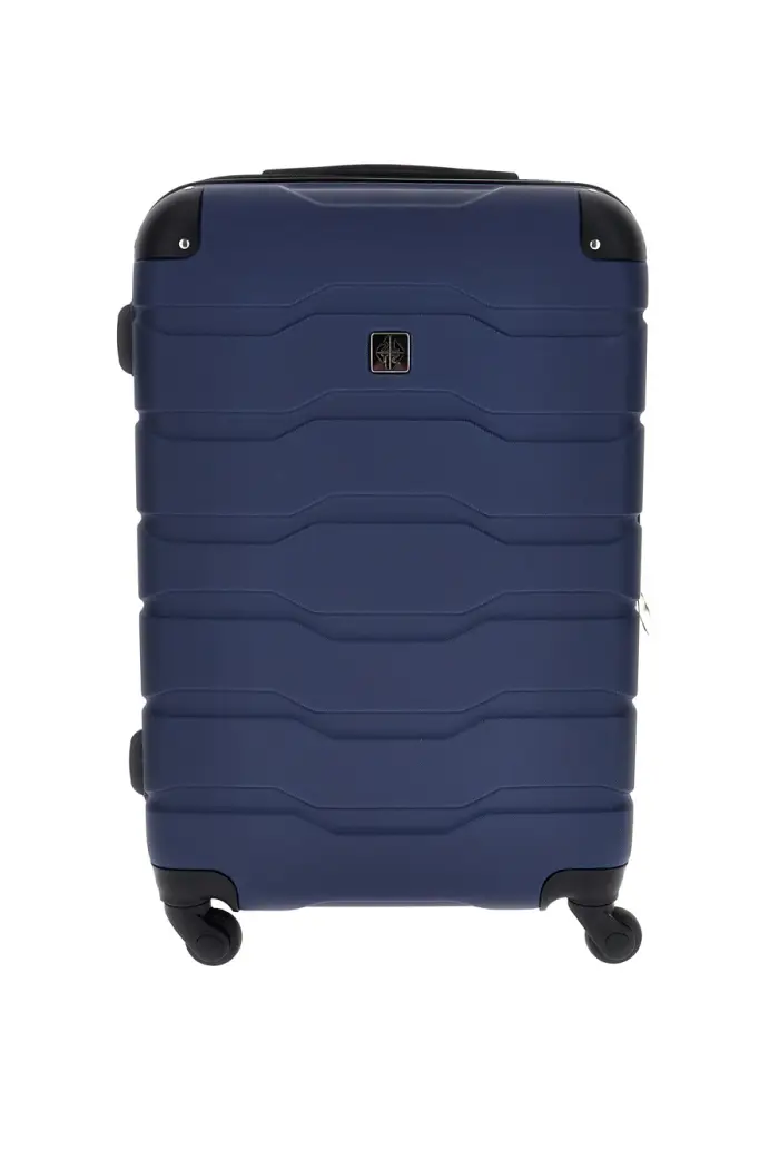 Trolley piccolo blu rigido con 4 ruote 2T2L156/P [BLUE]
