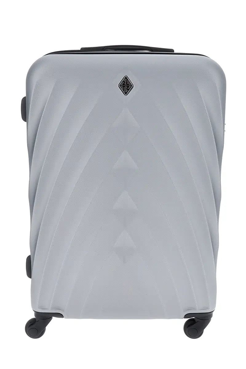 2T2L Trolley silver rigido grande 4 ruote 155/G [ARGENTO]