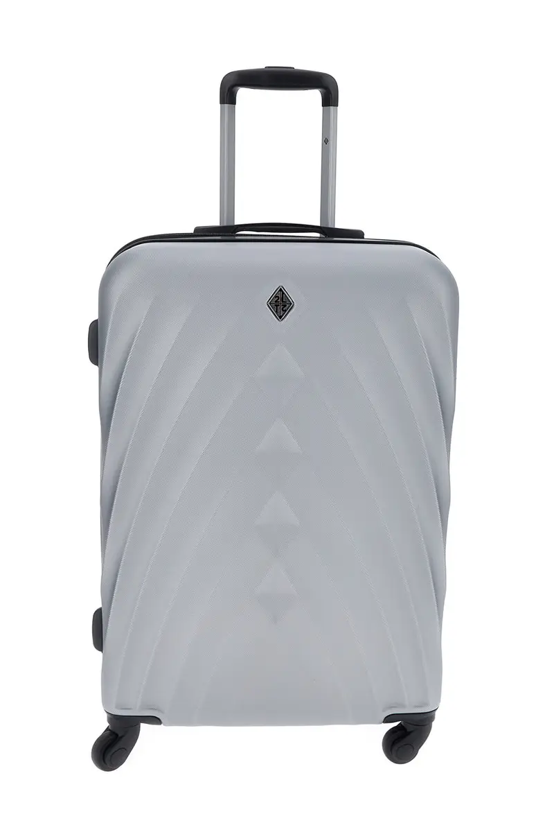 2T2L Trolley silver rigido piccolo 4 ruote 155/P [ARGENTO]