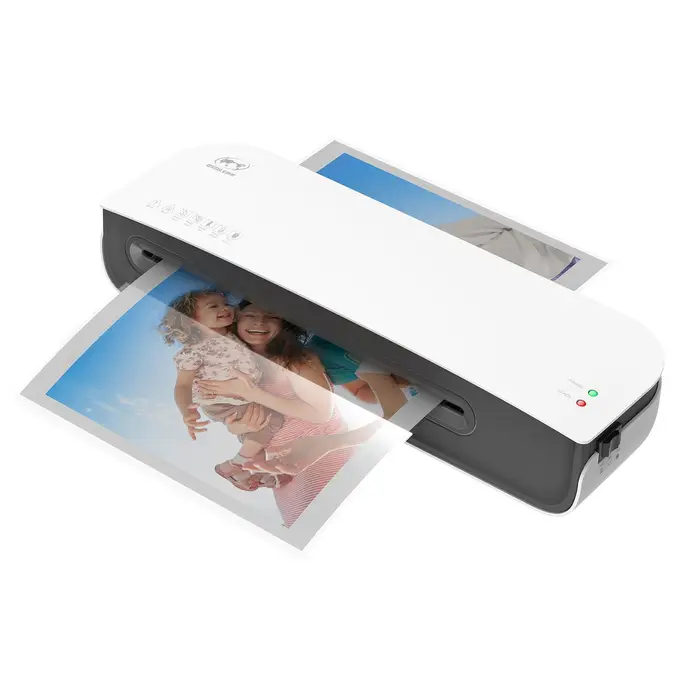 3d printing machine OSMILE SL289 Set di macchine plastificatrici da tavolo Formato A4 Laminazione a caldo e freddo Sistema a 2 rulli 9