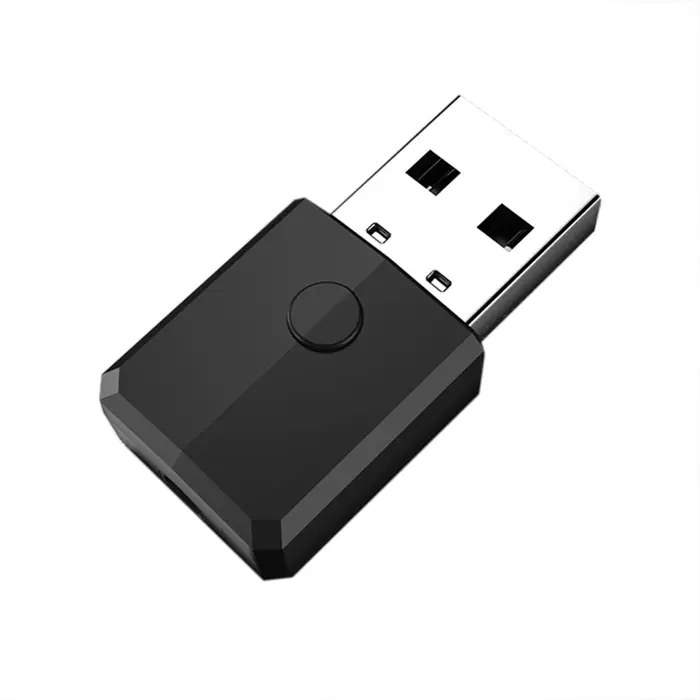 3d printing machine ZF-169S USB Bluetooth 5 0 Ricevitore audio Trasmettitore Adattatore dongle musicale wireless Jack AUX da 3,5 mm nero