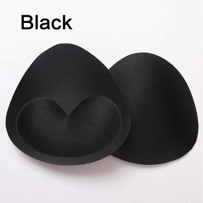 3FashionAccessory 1 paio di cuscinetti in spugna per reggiseno push up per rinforzare il seno, inserti imbottiti per reggiseno rimovibili