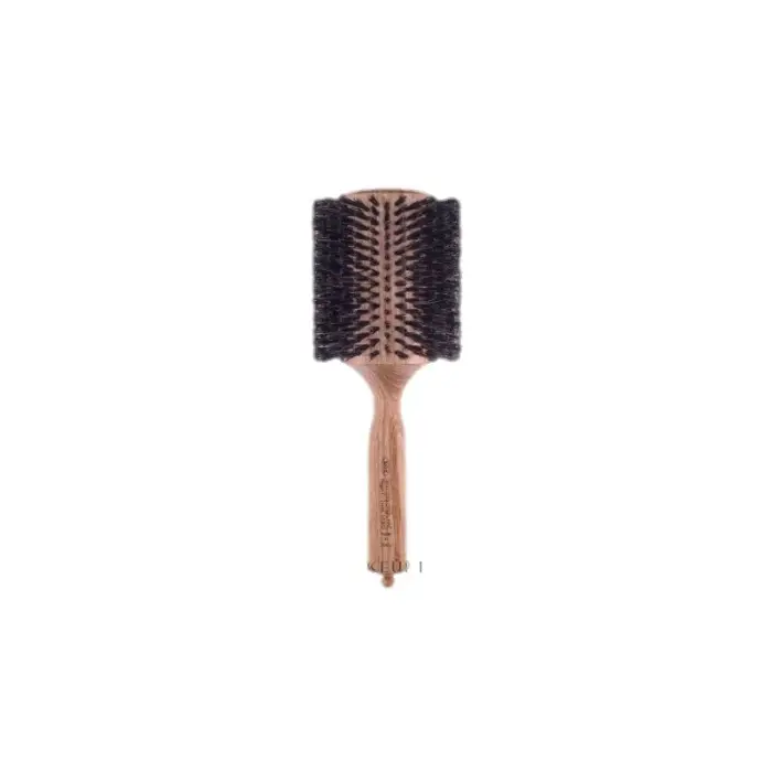 Spazzola termica con manico in legno e setole rinforzate di cinghiale d92mm 3ME Maestri Triangolo Brush