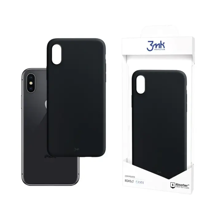 3MK Custodia per smartphone Apple iPhone X/XS Noir