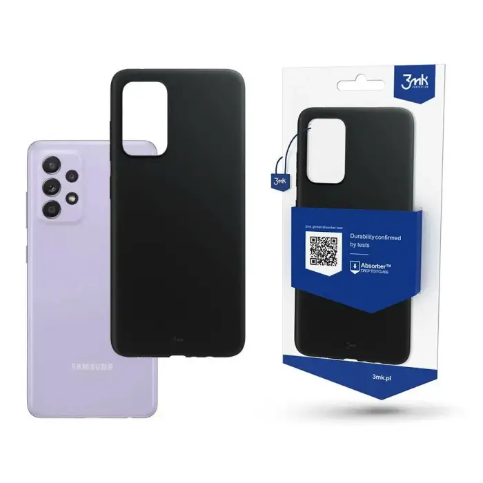 3MK Custodia per smartphone Samsung Galaxy A52 4G/5G A52s 5G Matte Blanc