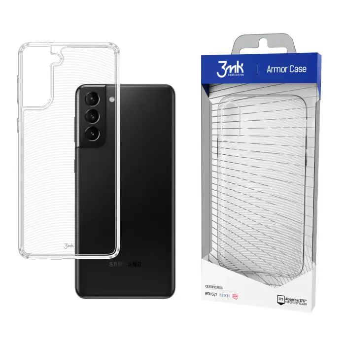 3MK Custodia per smartphone Samsung Galaxy S21 5G Blanc