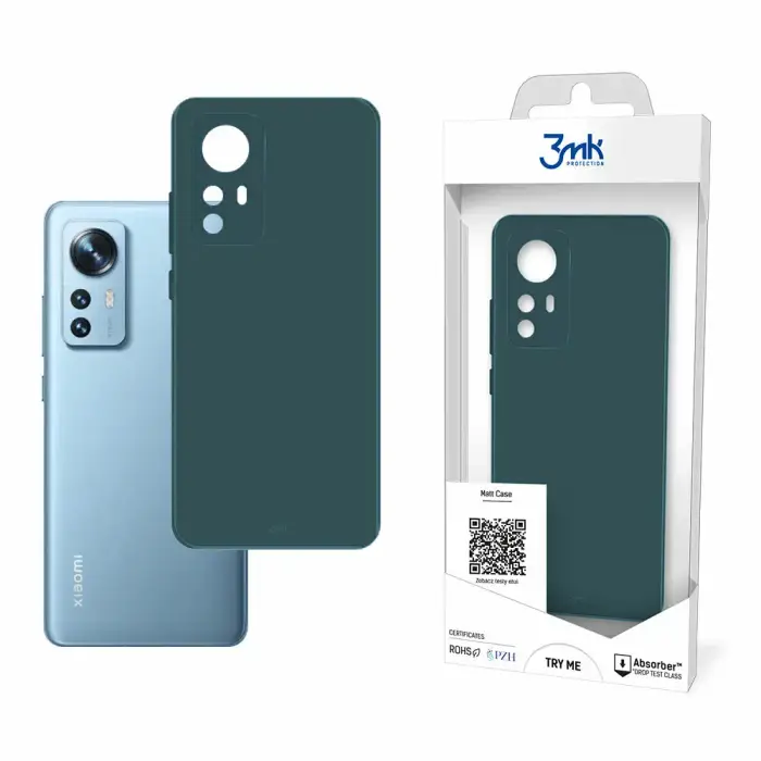 3MK Custodia per smartphone Xiaomi 12/12X - Lovage Vert