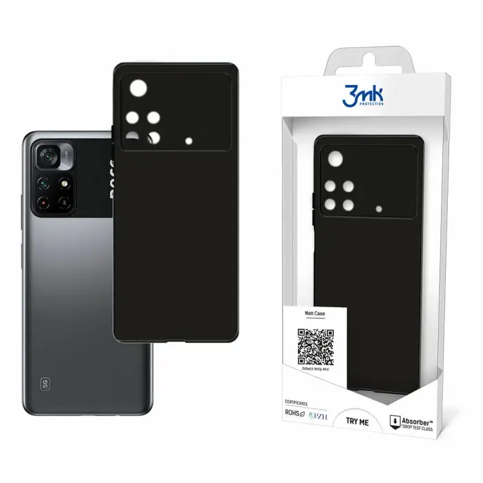 3MK Custodia per smartphone Xiaomi POCO M4 Pro Noir