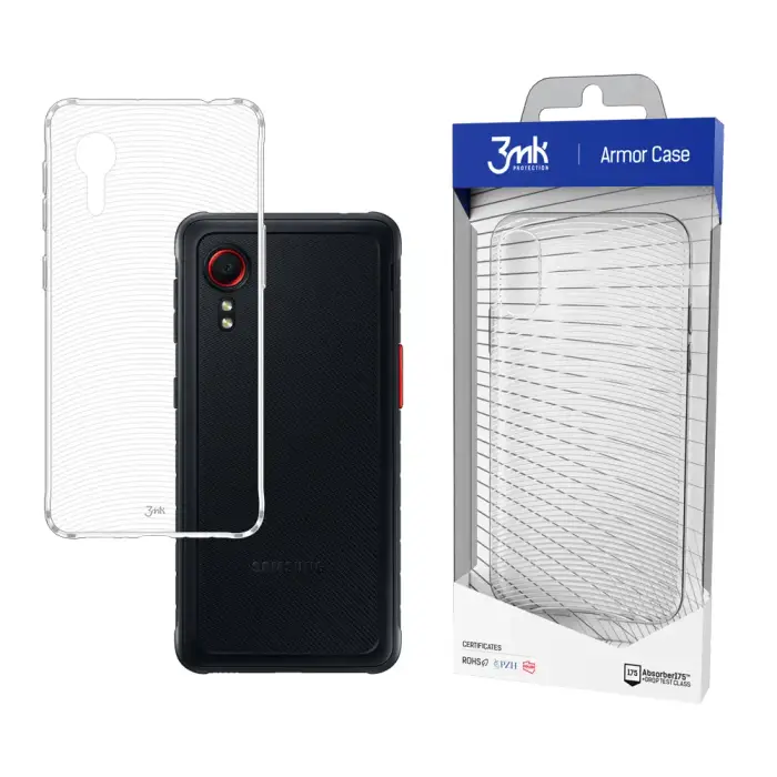 3MK Set di 3 cover per smartphone Samsung Galaxy Xcover 5 Blanc