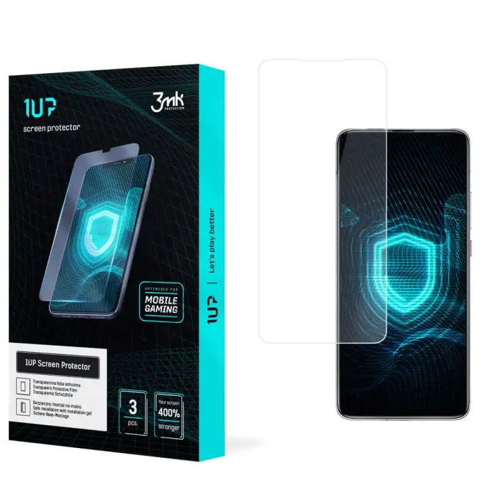 3MK Set di 3 pellicole protettive XIaomi Redmi K30 Ultra 5G 1UP Blanc