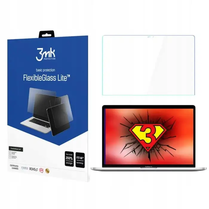 3MK Vetro ibrido Apple Macbook Pro 15 2016 FlexibleGlass Lite™ Blanc