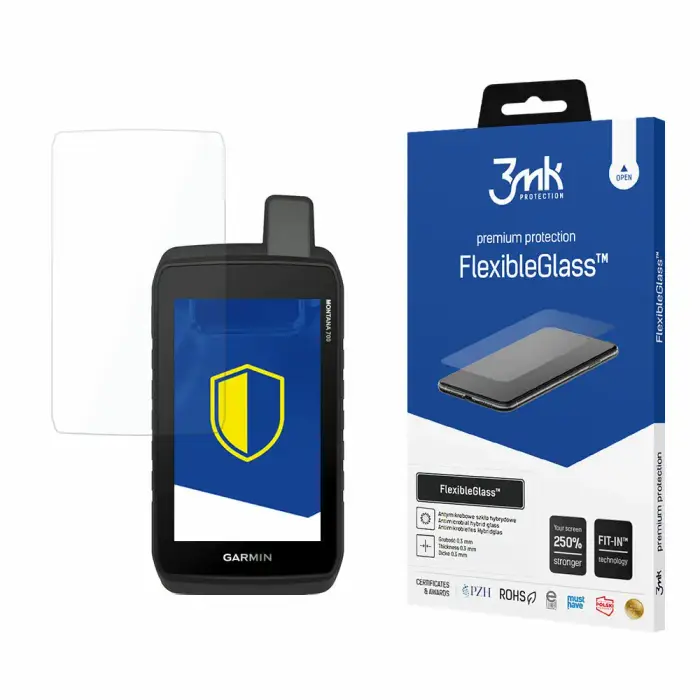 3MK Vetro ibrido Garmin Montana 700 FlexibleGlass™ Blanc