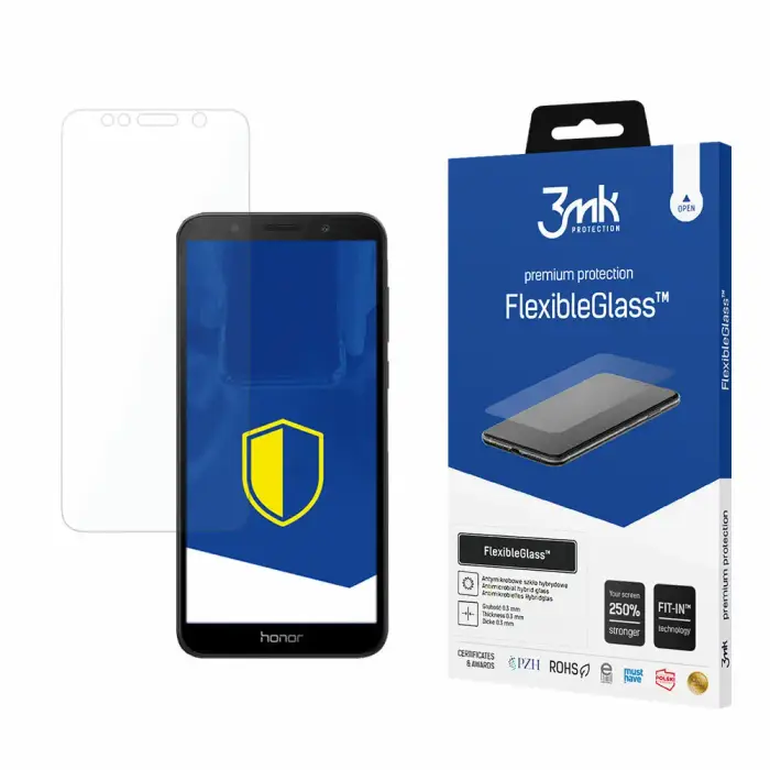3MK Vetro ibrido Honor 7S - FlexibleGlass™ Blanc