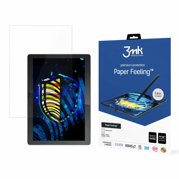 3MK Vetro ibrido Lenovo Tab M10 Paper Feeling™ Blanc