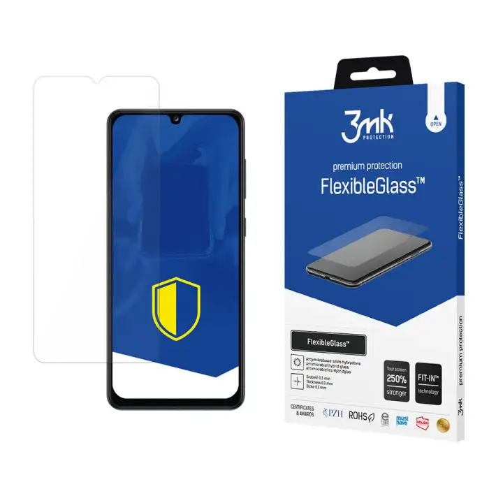3MK Vetro ibrido Samsung Galaxy A32 5G - FlexibleGlass™ Blanc