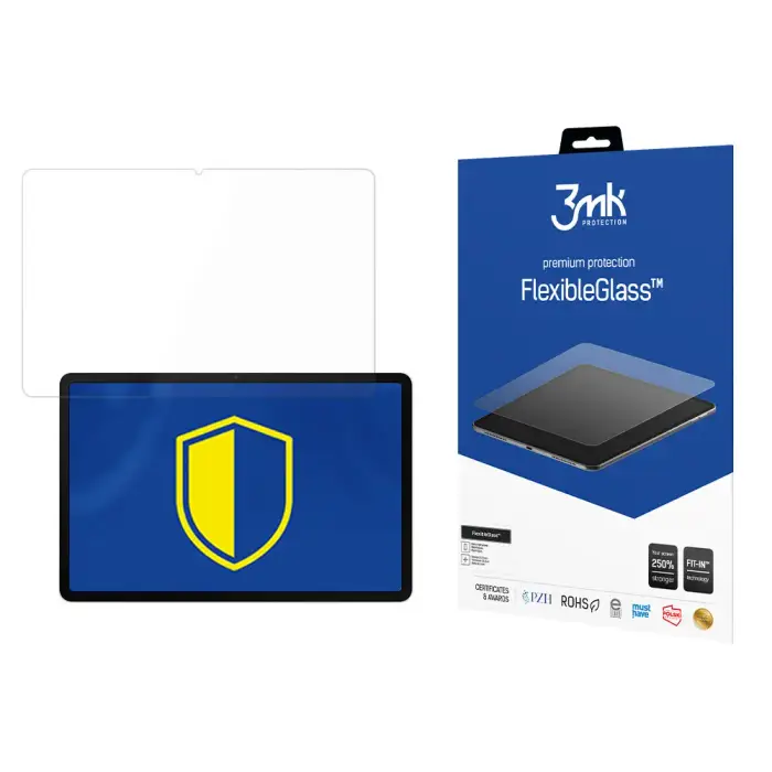 3MK Vetro ibrido Samsung Galaxy Tab S8 FlexibeGlass™ Blanc
