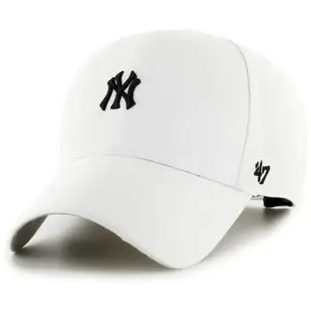 47 Brand Cappelli 47 Cappellino Base Runner Snap MVP New York Yankees Bianco