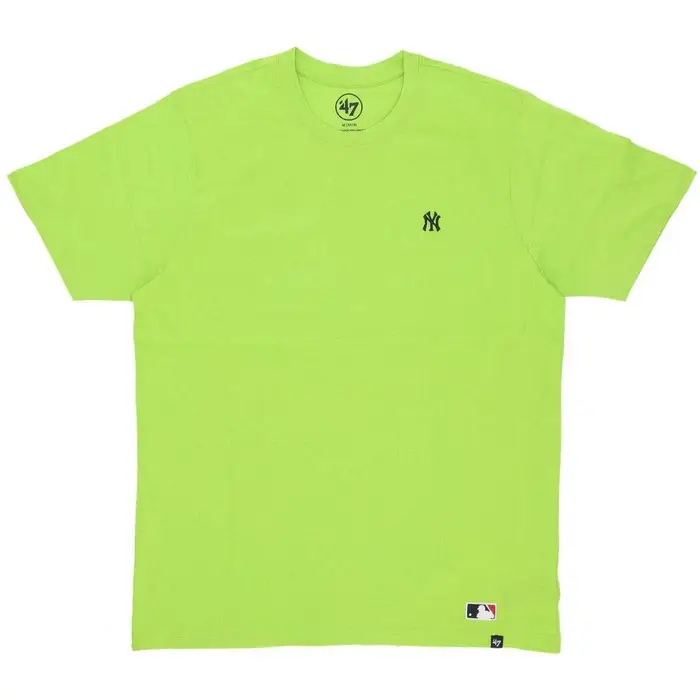 T-shirt 47 Brand Maglietta Uomo Mlb Base Runner Emb Echo Tee Neyyan Volt Multicolore