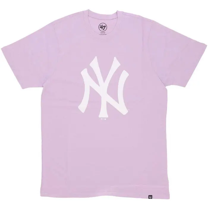 T-shirt 47 Brand Maglietta Uomo Mlb Imprint Echo Tee Neyyan Cosmos Lilla Multicolore