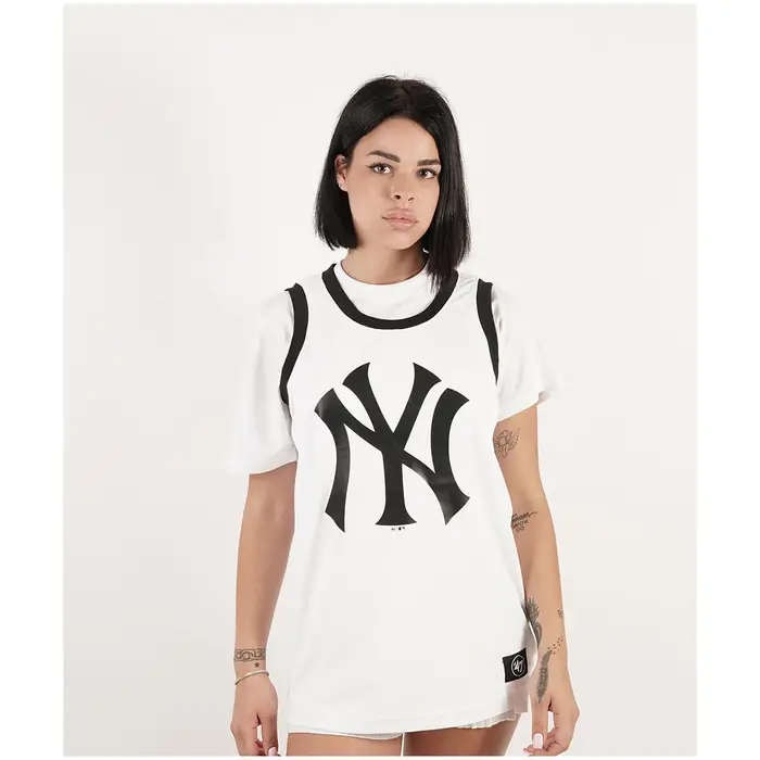 47 Brand T-shirt senza maniche CANOTTA 47 Bianco