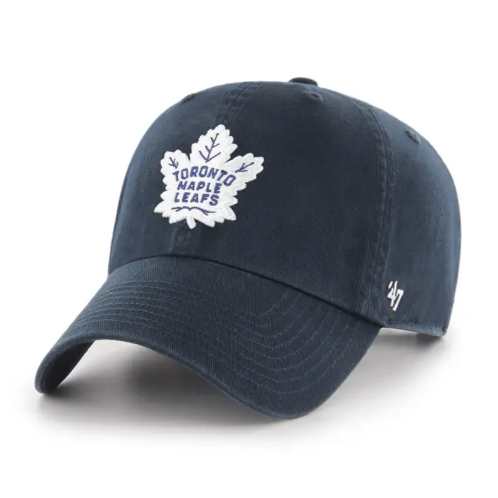 47Brand Cappellino da baseball Toronto Maple Leafs NHL Clean Up Bleu