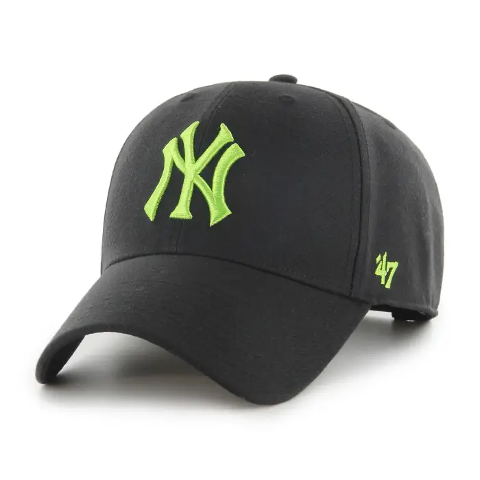 47Brand Cascopellino da baseball New York Yankees MLB MVP Noir