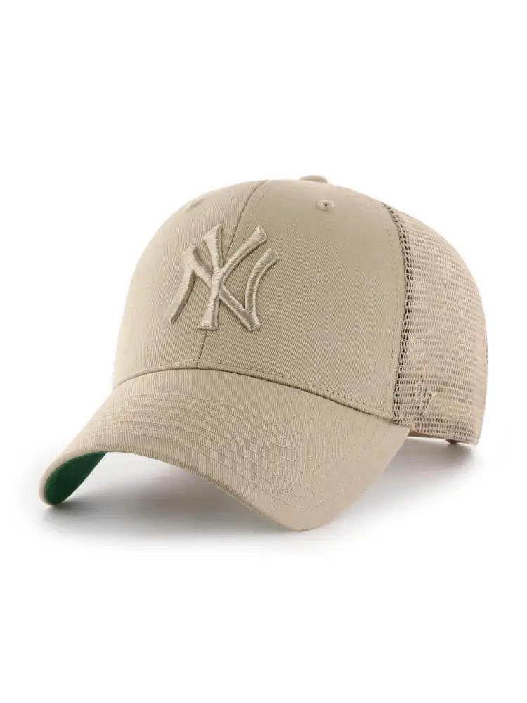 47c cappellino baseball tonal branson mvp new york beige
