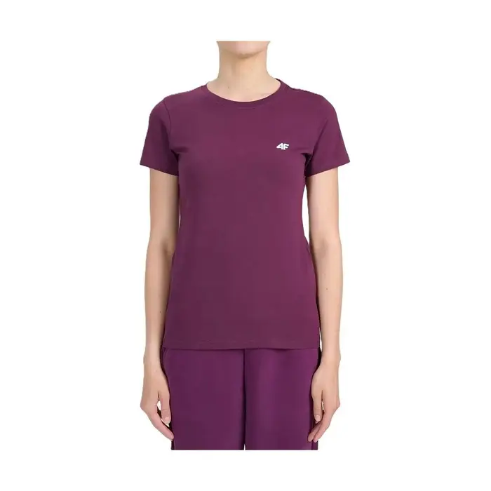4F T-shirt & Polo 4FWSS26TTSHF2771 Bordeaux