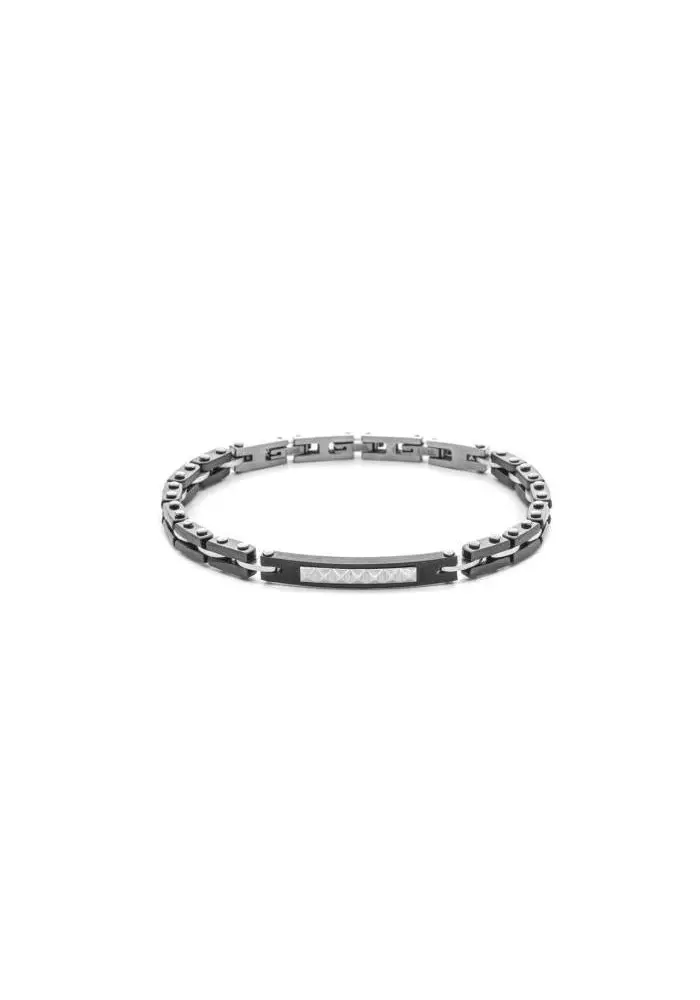 4US Cesare Paciotti Bracciale Acciaio