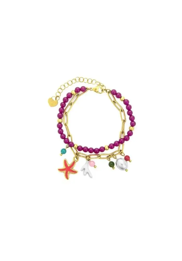 4US Cesare Paciotti Bracciale In Acciaio