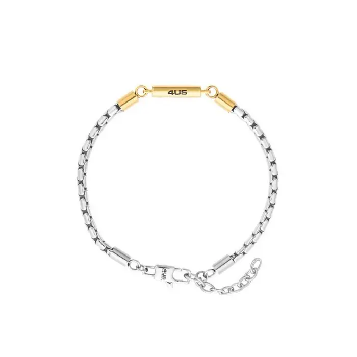 4US Cesare Paciotti Bracciale Uomo Acciaio 4Ubr8443