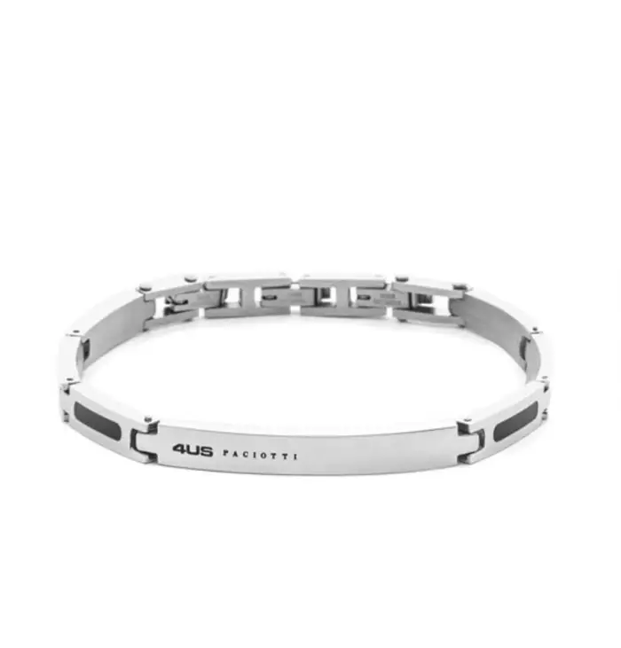 4US Cesare Paciotti Bracciale Uomo Acciaio 4Ubr8450