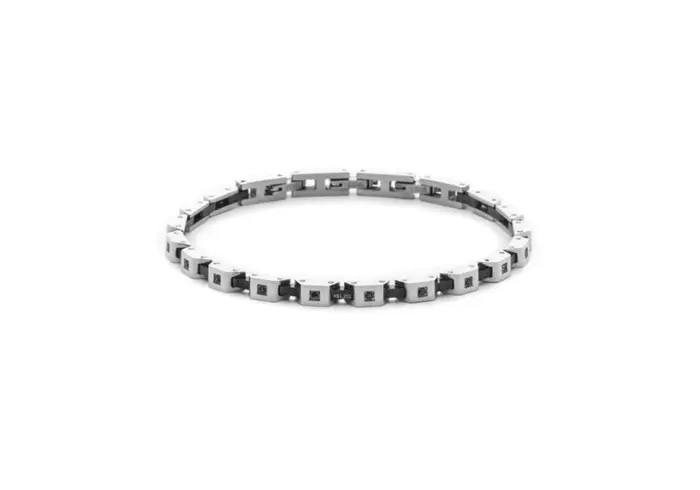 4US Cesare Paciotti Bracciale Uomo Acciaio 4Ubr8504