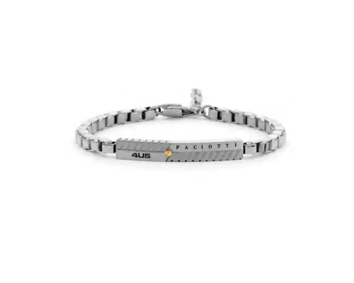 4US Cesare Paciotti Bracciale Uomo Acciaio 4Ubr8026
