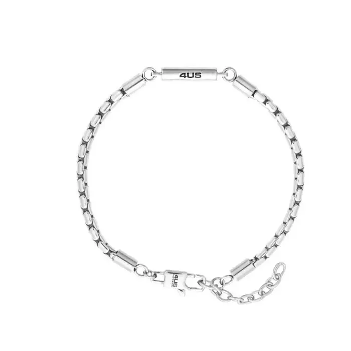 4US Cesare Paciotti Bracciale Uomo Acciaio 4Ubr8442