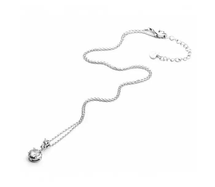 4US Cesare Paciotti Collana Trilogy Donna - - Argento