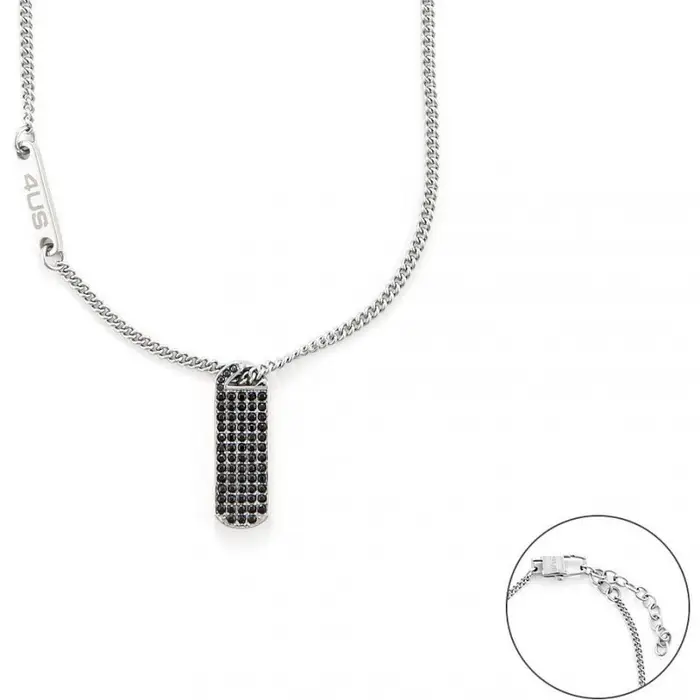 Collana Uomo Gioielli 4Us Cesare Paciotti 4Ucl6346