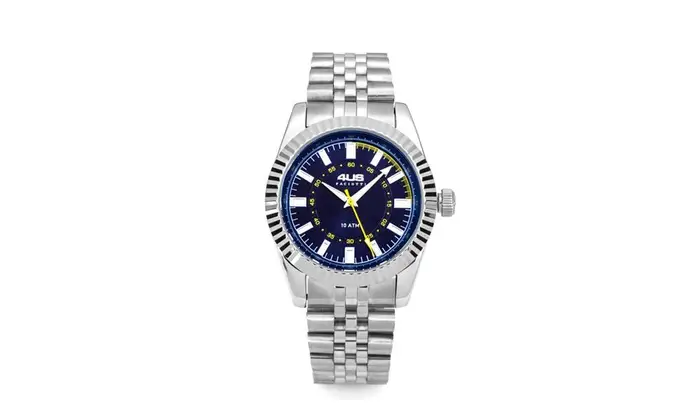 4US Cesare Paciotti Orologio Uomo Blu Acciaio Jubilè T4St456