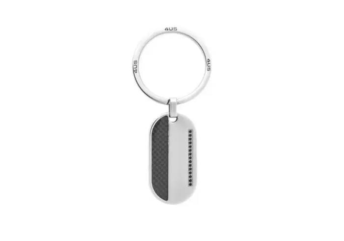 4US Cesare Paciotti Porta Chiavi Uomo Acciaio 4Upc8485