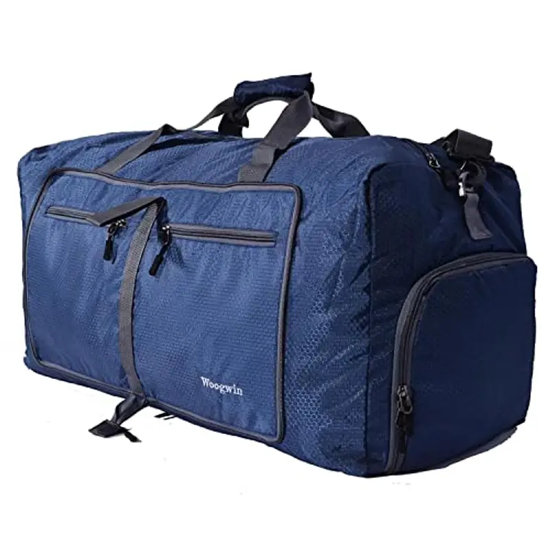 Ehsbuy Borsone da viaggio Uomo Blu 796646