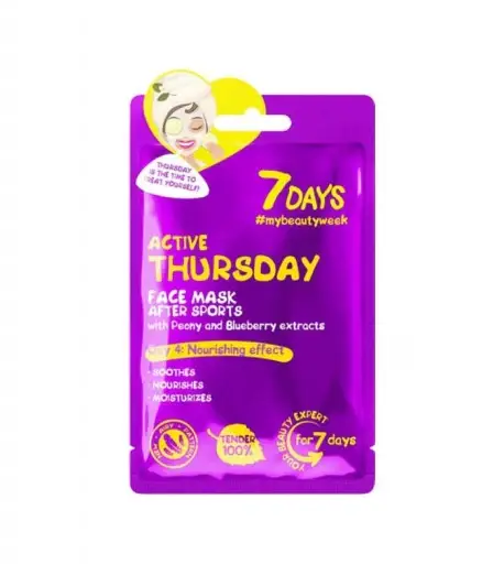 7 days Maschera Viso 7 Giorni - Active Thursday